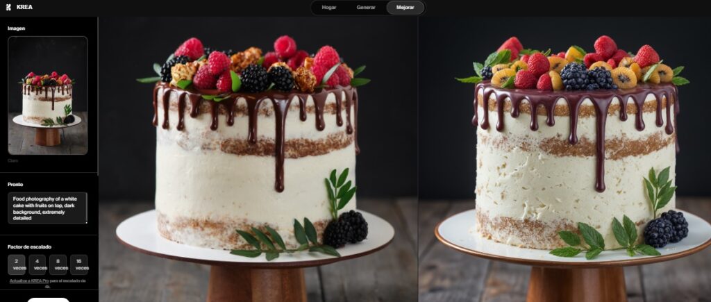 Mejorar las imágenes de productos con IA