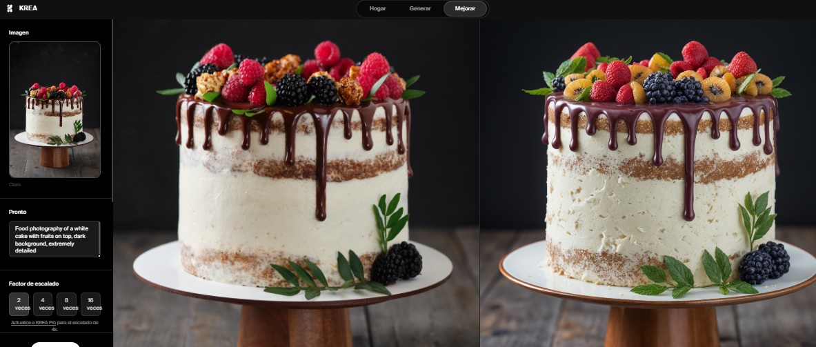 Mejorar las imágenes de productos con IA