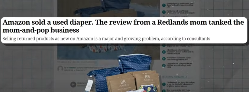 AMAZON FBA LOGISTICA RESEÑAS NEGATIVAS