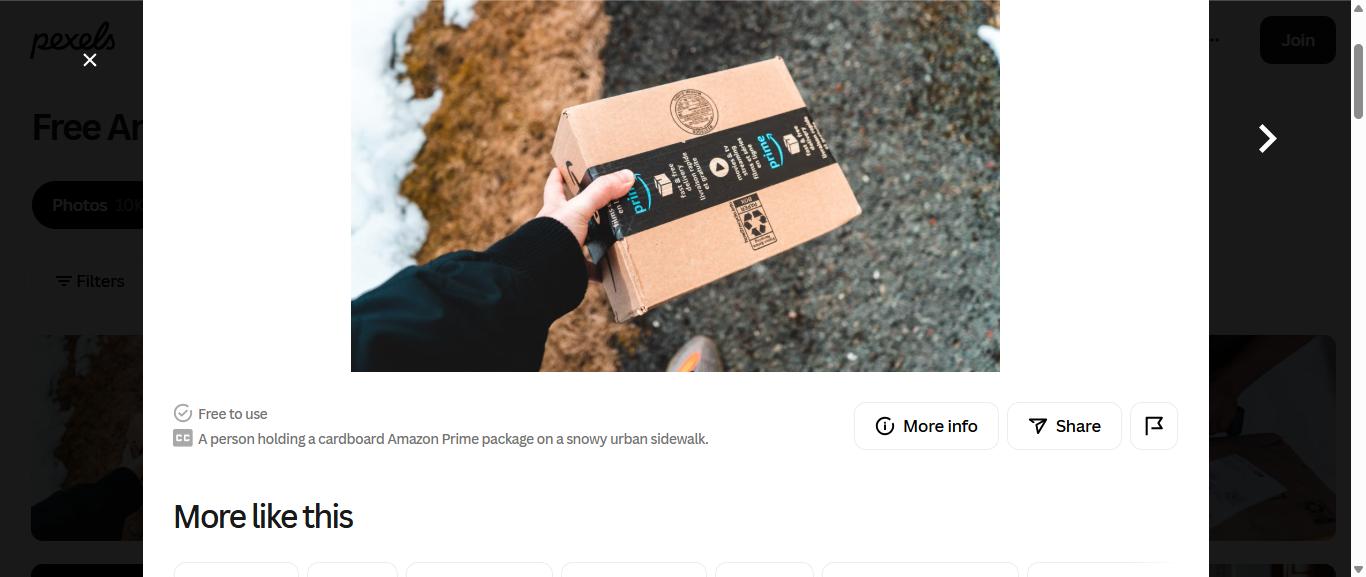 amazon paquete entrega 2