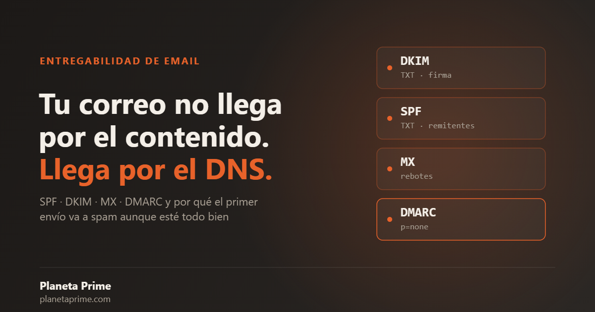 dns entregabilidad email cover